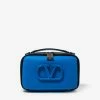 Flash Sale π Valentino Garavani Blue Lacquered VLogo Leather Crossbody Bag π 1 Valentino Garavani Blue Lacquered VLogo Leather Crossbody Bag