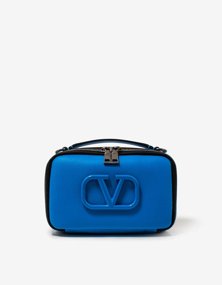 Flash Sale ๐ Valentino Garavani Blue Lacquered VLogo Leather Crossbody Bag ๐ 3 Valentino Garavani Blue Lacquered VLogo Leather Crossbody Bag