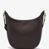Valentino Garavani Brown Identity Leather Hobo Bag Accessories