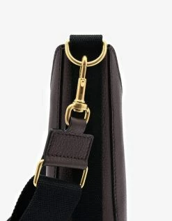 Valentino Garavani Brown Identity Leather Hobo Bag Accessories