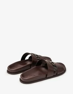 Top 10 👏 Valentino Garavani Brown VLogo Slide 🩴 Sandals 🎉 15 Valentino Garavani Brown VLogo Slide Sandals