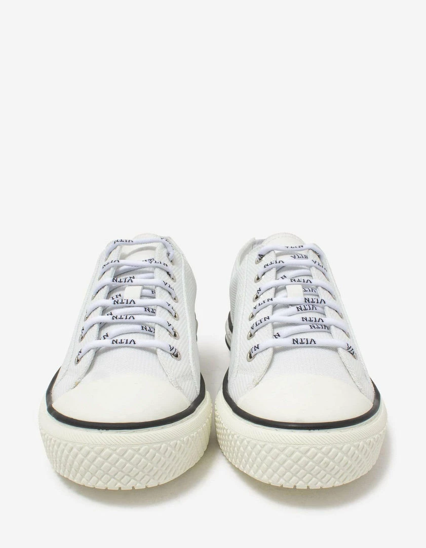 Budget 🌟 Valentino Garavani Giggies White Canvas Trainers 🔥 7 Valentino Garavani Giggies White Canvas Trainers