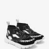 Valentino Garavani Heroes Reflex Black High Top Trainers