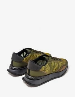 Valentino Garavani Khaki Netrunner Trainers