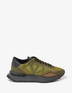 Valentino Garavani Khaki Netrunner Trainers