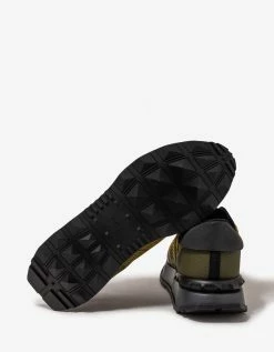 Valentino Garavani Khaki Netrunner Trainers