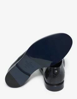 Valentino Garavani Midnight Blue Star Print Oxford Shoes