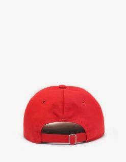 Valentino Red Varsity Logo Cap Accessories