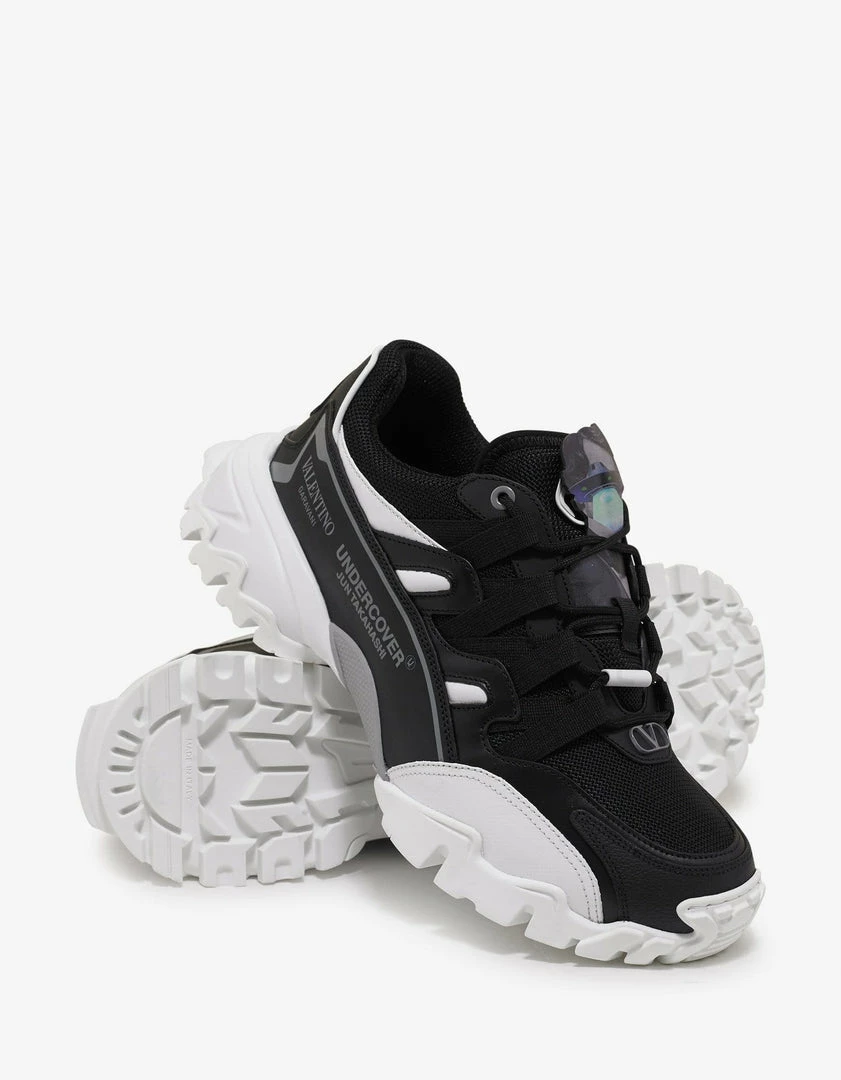 Flash Sale 🥰 Valentino Garavani Undercover Black & White Climbers Trainers 👏 8 Valentino Garavani Undercover Black & White Climbers Trainers