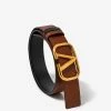 Valentino Garavani VLogo Signature Reversible Buckle Belt 35MM