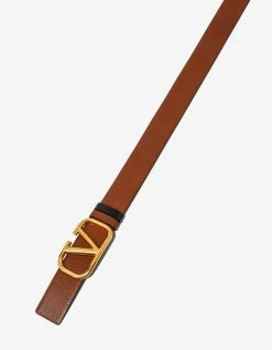 Valentino Garavani VLogo Signature Reversible Buckle Belt 35MM
