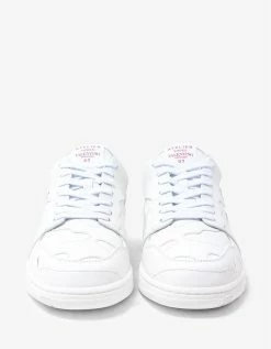 Valentino Garavani White Atelier Shoes 07 Camouflage Edition Trainers