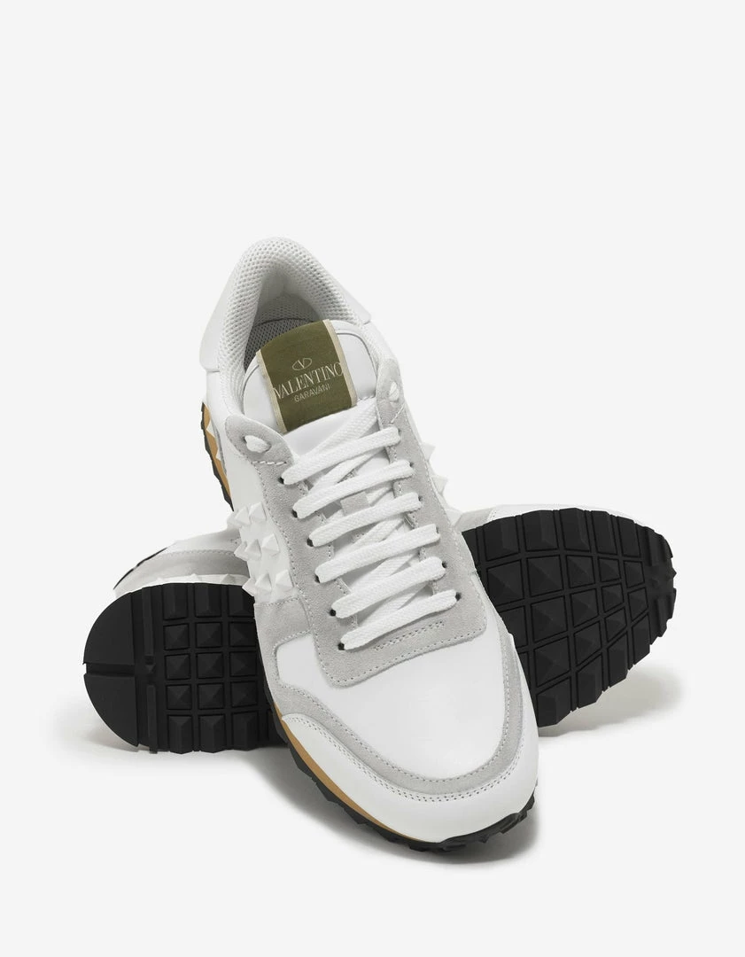 Flash Sale π₯ Valentino Garavani White Leather Rockstud Trainers π€© 8 Valentino Garavani White Leather Rockstud Trainers