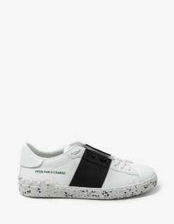 Valentino Garavani White Open For A Change Trainers