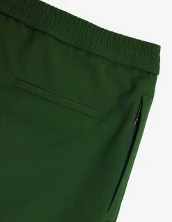 Valentino Green Side Stripe Trousers Clothing