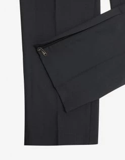 Valentino Clothing Grey Side Stripe Trousers