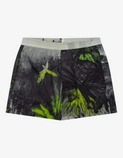 Valentino Clothing Mural Jungle Print Swim Shorts