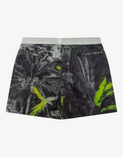 Valentino Clothing Mural Jungle Print Swim Shorts