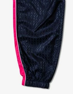 Best Sale 🧨 Valentino Navy Blue Optical Logo Jacquard Track Pants 🛒 12 Valentino Navy Blue Optical Logo Jacquard Track Pants