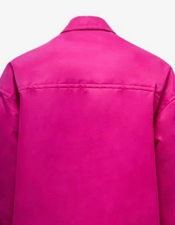 Valentino Clothing Pink PP Stud Detail Shirt Jacket