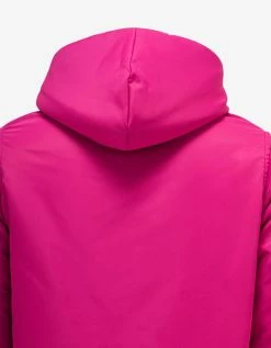 Valentino Clothing Pink PP Stud Detail Nylon Hoodie