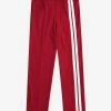 Flash Sale 🔔 Valentino Red Trousers With White Stripes Clothing 😉 1 Valentino Red Trousers With White Stripes Clothing