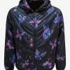 Valentino Utopia Butterfly Print Nylon Windbreaker