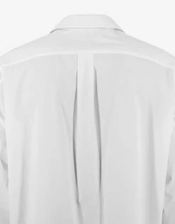 Valentino White Oversized Collar Shirt Clothing
