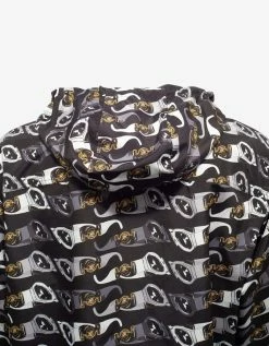 Versace Black Biggie Sunglasses Print Windbreaker Clothing