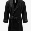 Cheapest ✔️ Versace Black Silk 👗 Dressing Gown Clothing 🌟 2 Versace Black Silk Dressing Gown Clothing