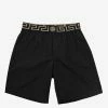 Flash Sale ๐ Versace Gym Black Greek Pattern Long Swim Shorts Clothing ๐ 2 Versace Gym Black Greek Pattern Long Swim Shorts Clothing