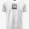 Versace White L'Homme Logo Print T-Shirt