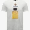 Versace Clothing White Perfume Bottle Print T-Shirt
