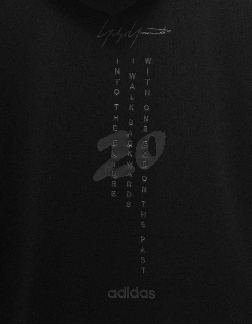 Deals π€© Y-3 Black 20th Anniversary Classic Chest Logo Hoodie Clothing π 5 Y-3 Black 20th Anniversary Classic Chest Logo Hoodie Clothing