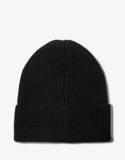 Y-3 Accessories Black Classic Beanie Hat