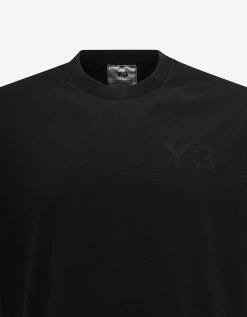 Y-3 Black Classic Chest Logo T-Shirt Clothing