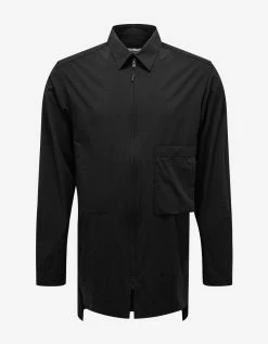 Y-3 Black Classic Light Ripstop Overshirt