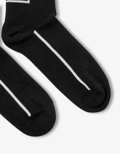 Y-3 Black Classic Logo Socks