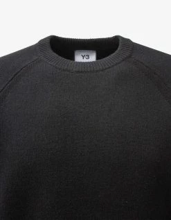 Y-3 Black Classic Logo Sweater