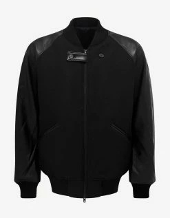 Y-3 Black Classic Varsity Jacket