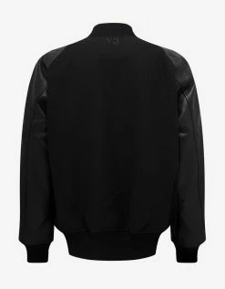 Y-3 Black Classic Varsity Jacket