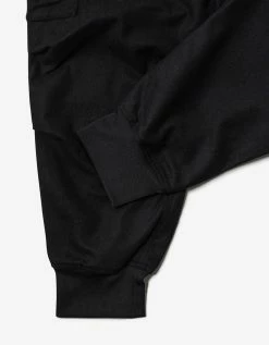Y-3 Black Classic Wool Flannel Cargo Pants