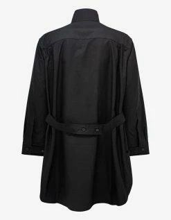Y-3 Black Slub Overshirt