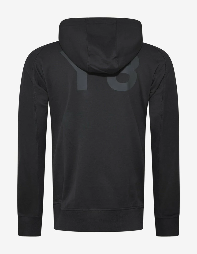 Brand new 🎉 Clothing Carbon Grey Y-3 Print Zip Hoodie ✔️ 8 Clothing Carbon Grey Y-3 Print Zip Hoodie