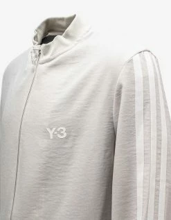 Y-3 Clothing Orbit Grey CH1 Stripes Track Top