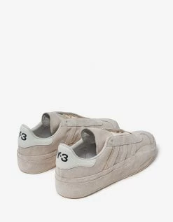 Brand new ๐ Y-3 Cream Gazelle Suede Leather Trainers ๐ 15 Y-3 Cream Gazelle Suede Leather Trainers