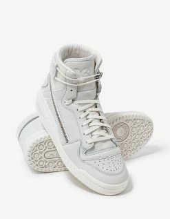 Y-3 Forum White High Top Trainers Footwear