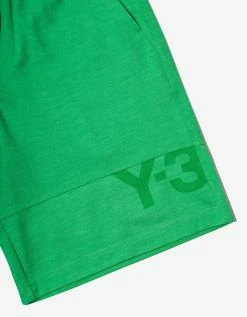Flash Sale π Y-3 Green Classic Pique Shorts π 10 Y-3 Green Classic Pique Shorts