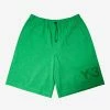 Y-3 Green Classic Pique Shorts