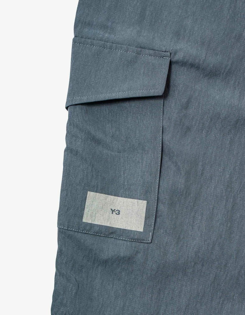 Outlet ✨ Y-3 Grey Utility Cargo Trousers Clothing ⭐ 10 Y-3 Grey Utility Cargo Trousers Clothing